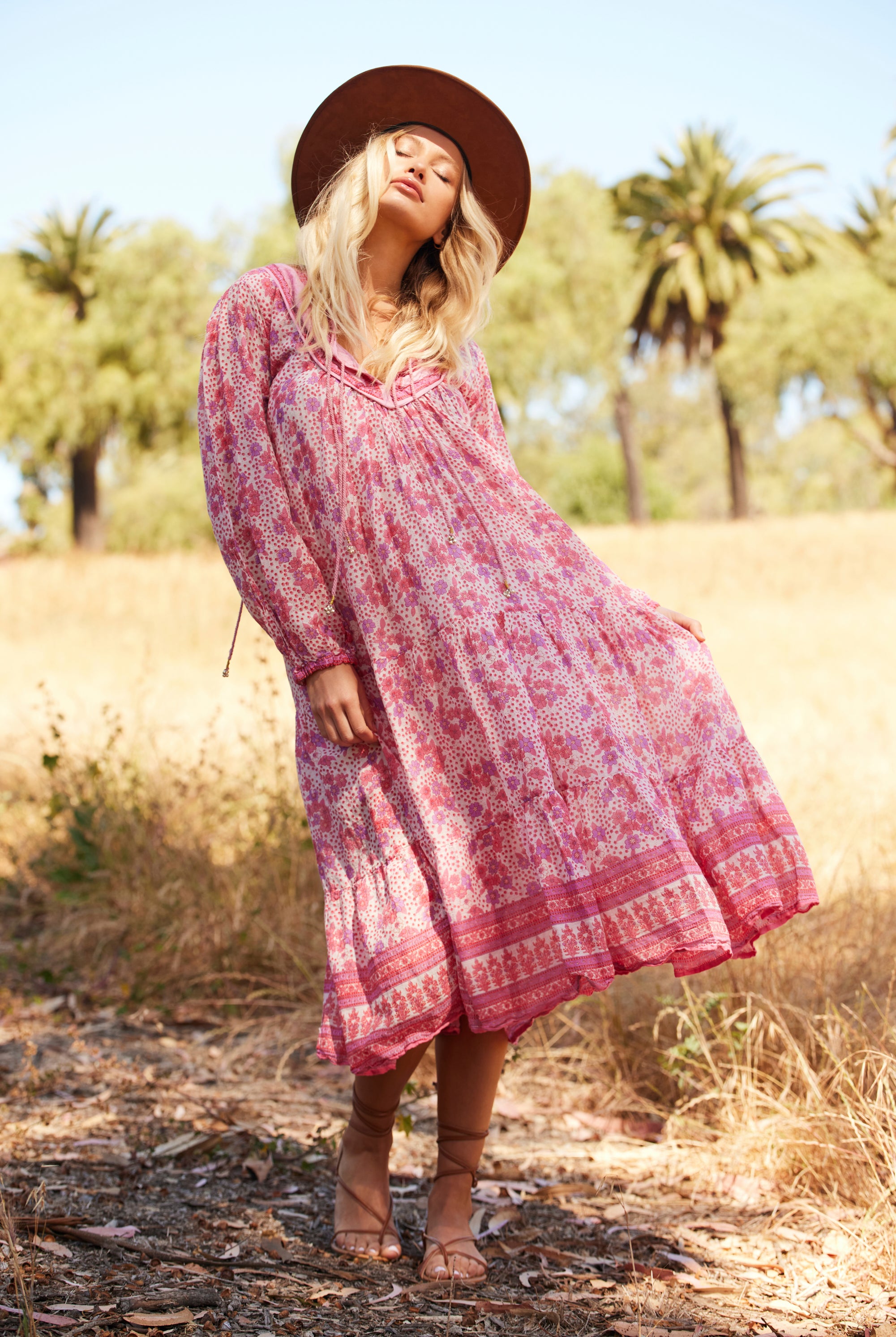Embrace Your Inner Boho in Flowing Dresses: Celebrating Earth Month Hippie Style