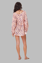 Marisa Printed Blouse Coral