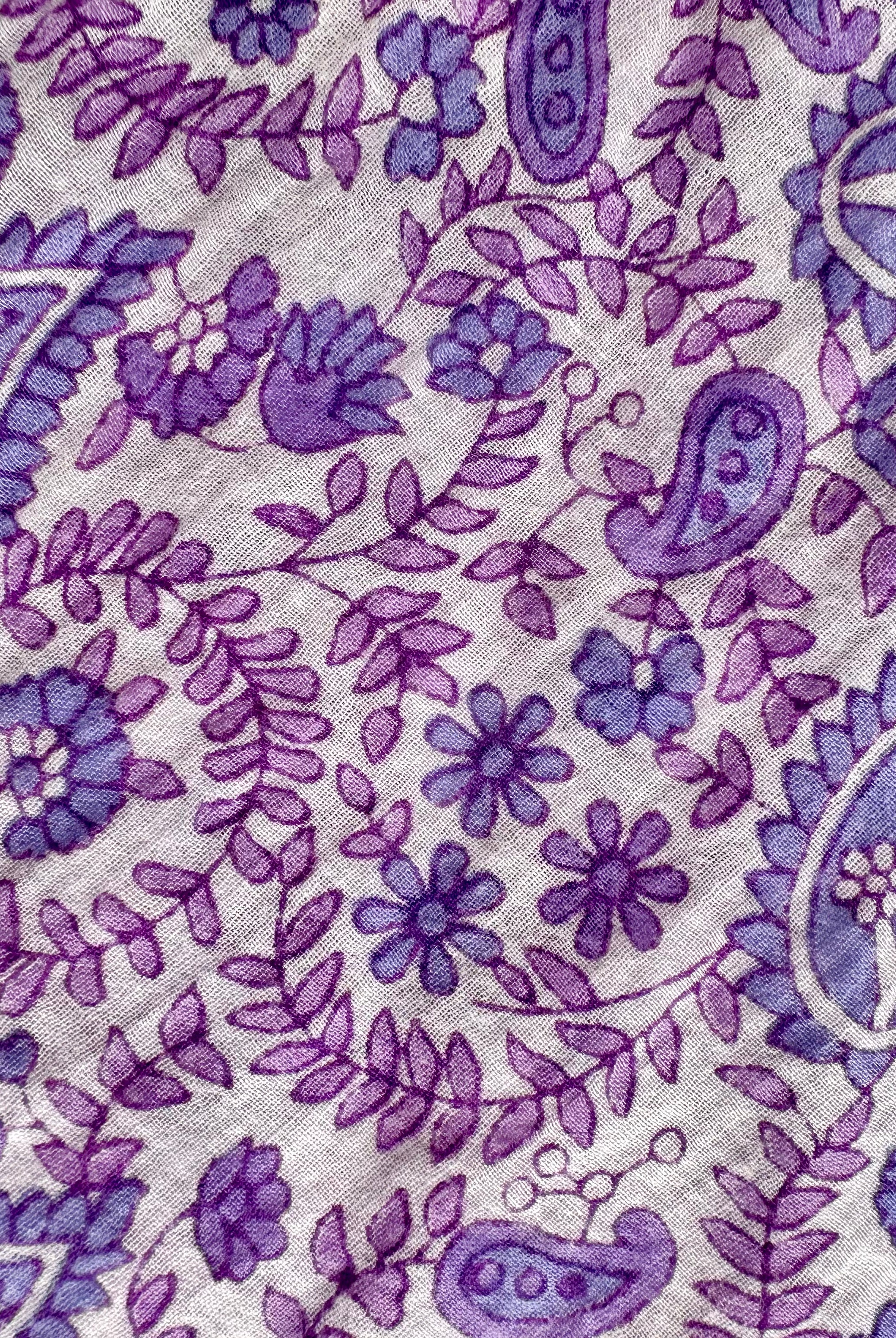 Betsy Printed Short Tank Dress Lavender