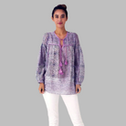 Lily Printed Tunic Vintage Pink Vintage Pink
