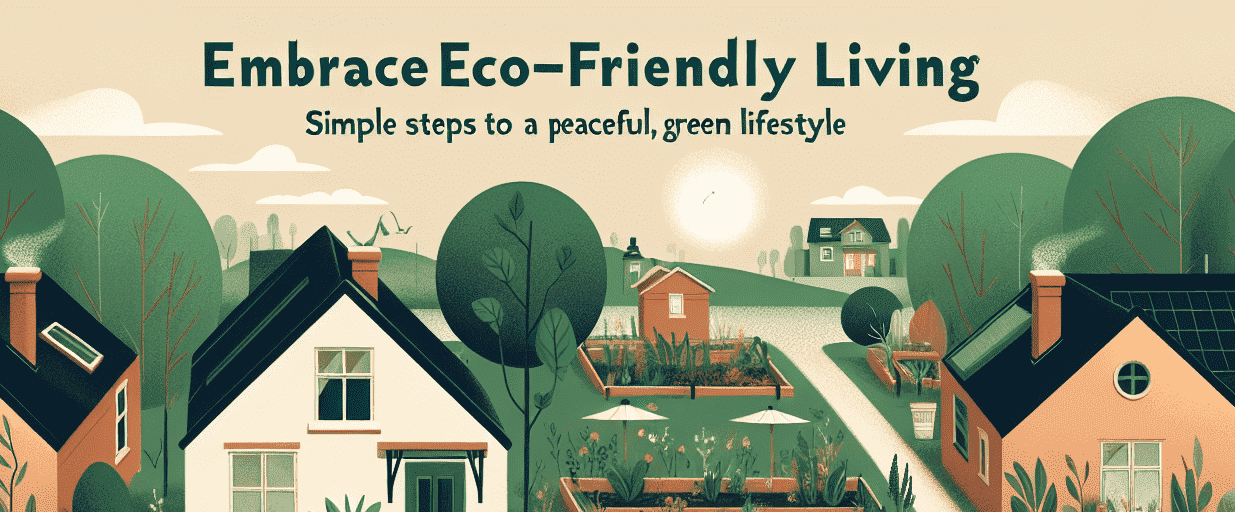 Embrace Eco-Friendly Living: Simple Steps to a Peaceful, Green Lifestyle