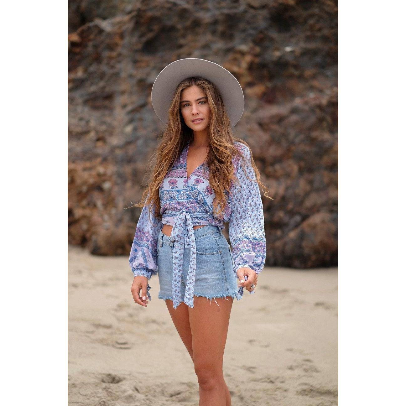 How to rock boho at the beach