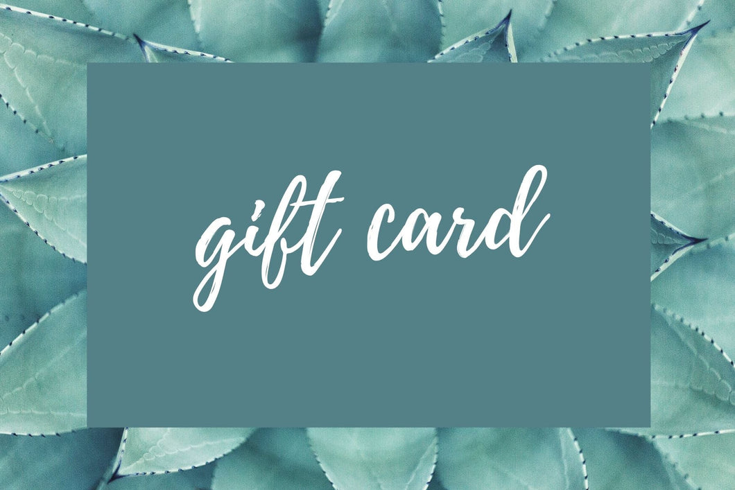 Virtual Gift card - Blue Boheme
