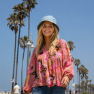 Hawaii Printed Tunic Pink