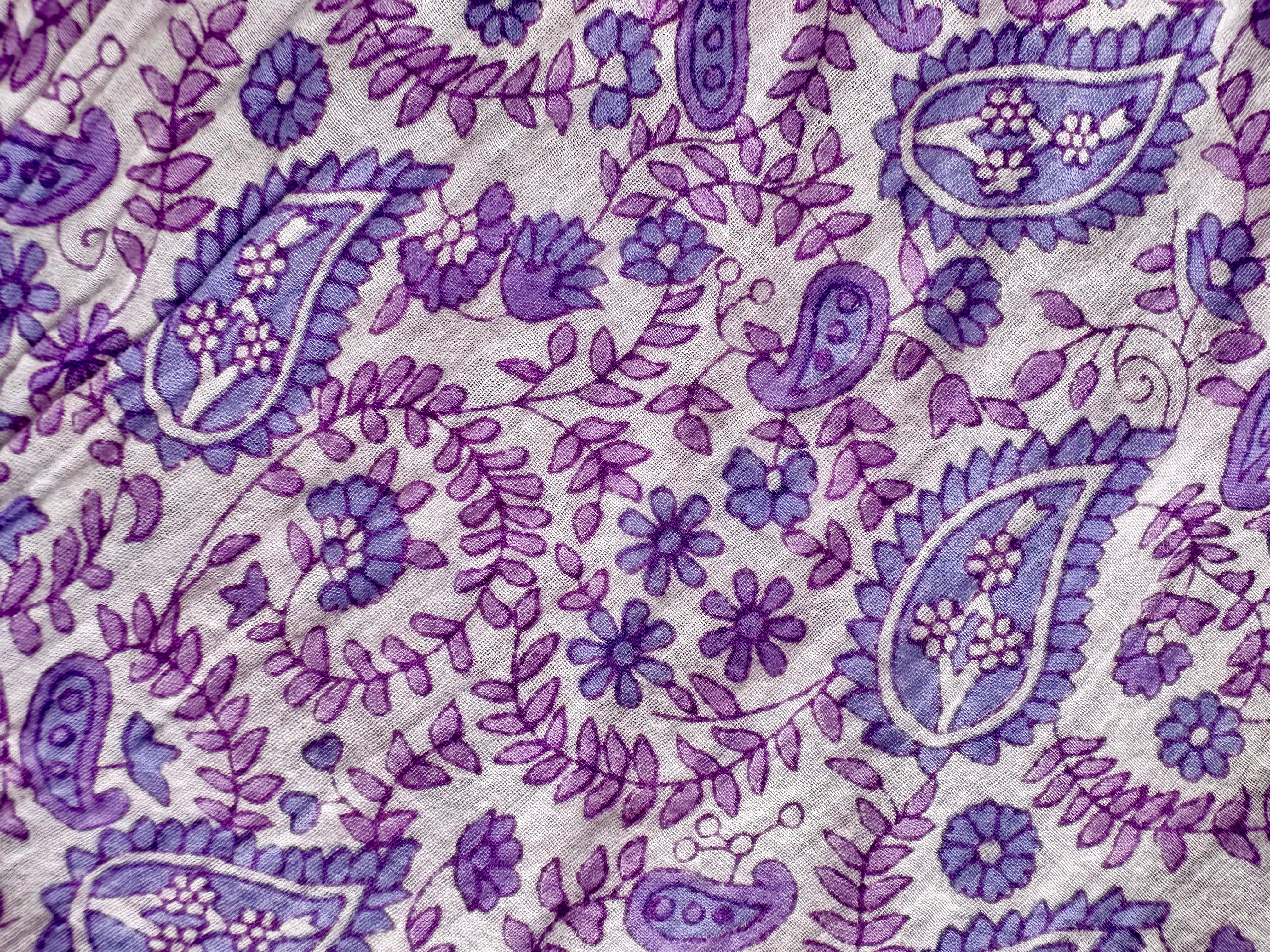 Jade Printed Maxi Dress Lavender