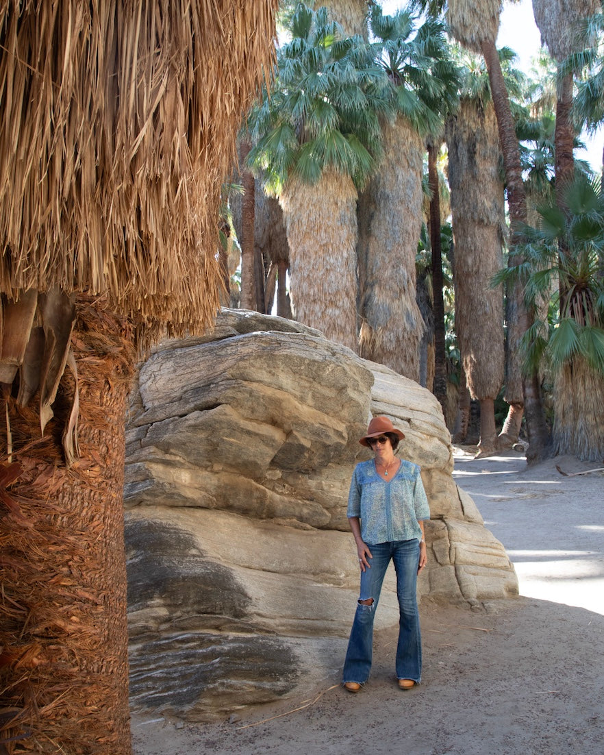 Kelly Blouse Short Sleeves With Lace Blue