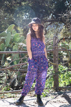 Marley Printed Jumpsuit Indigo - Blue Boheme