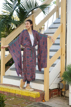bohemian long kimono
