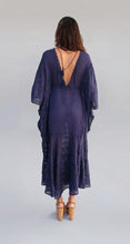 Jenny Long Dress With Lace Coal